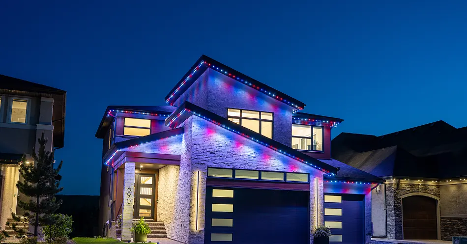 Purple and pink for a family celebration